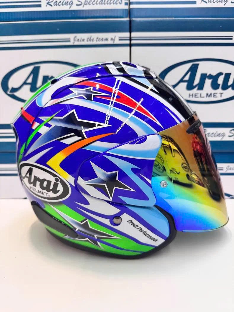 Arai VZ-RAM 綠色大眼