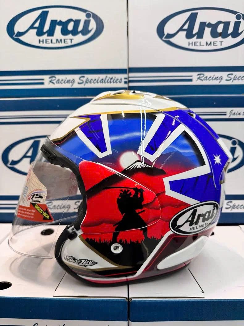 Arai VZ-RAM 蓝带刀侍卫